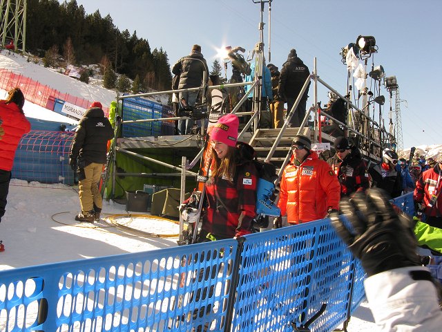 Marie Mich&egrave;le GAGNON (CANADA - QU&Eacute;BEC) - Soldeu Andorra 12/02/2012